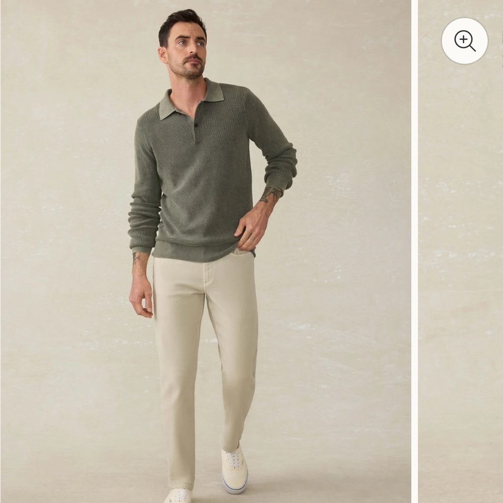 Stretch Terry 5-Pocket Pant